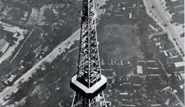 Tokyo tower was completed 67 years ago today, on December 23, 1958