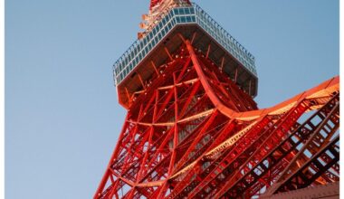 The many angles of Tokyo Tower