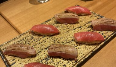 Omakase night🍣🥢🧡