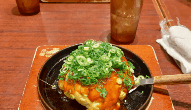 Hiroshima style okonomiyaki