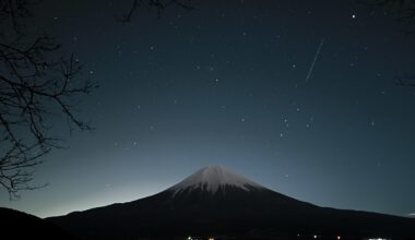 Fuji last night from Tanukiko
