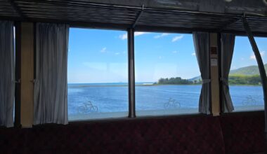 Views from trains across Japan