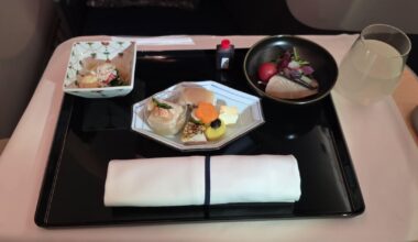 ANA in-flight meal