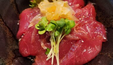 Amazing Spicy Tuna Donburi 🤩