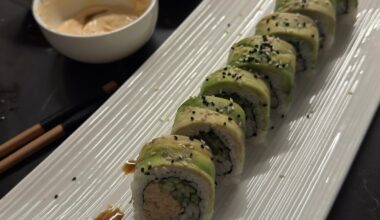 homade sushi. rate it from 1/10