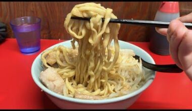 Ramen Jiro Niigata - The Porkiest Bowl of Ramen in Niigata