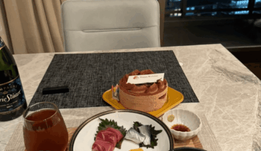 [homemade] Japanese dinner with sashimi, tamagoyaki and miso soup