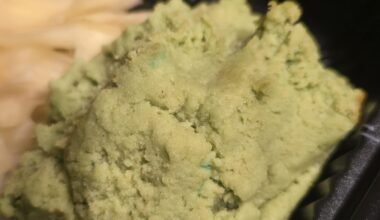 What is that greenish bit in my wasabi?