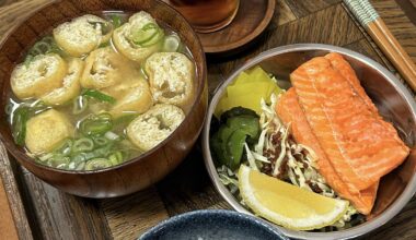 Simple Japanese breakfast. Itadakimasu!!!