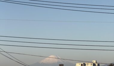 Good morning Fuji-san 😇🗻