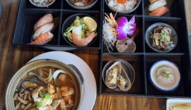 Kaiseki with Asian style Boulliabasse