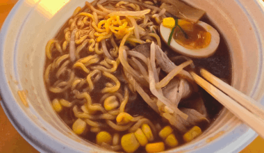 'Rich burnt miso ramen' 濃厚焦味噌󠄀ラーメン from Osaka Ramen Expo (and to anyone who picked up 2 ramen tickets... You're welcome!)