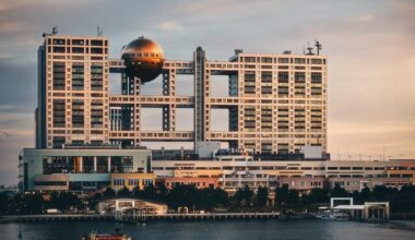 Fuji Broadcasting Center in Tokyo