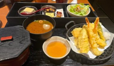 Set Lunches I had in Osaka