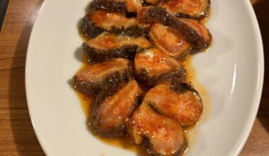 Tried 'Yan' (a rare beef cut) for the first time at Japanese BBQ! 🥩✨