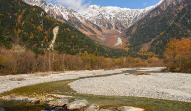Kamikochi, a view into the Hotaka Mountains