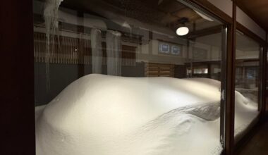 The snow beauty in Hokkaido