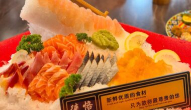 Premium sashimi platter
