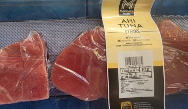 Sam's Ahi Tuna Steaks