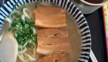 Local food I had in Okinawa