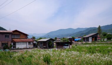 Hida-Furukawa in summer