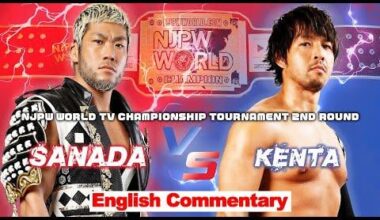 SANADA vs KENTA: New Japan Pro Wrestling - NJPW Battle Autumn ~ World Television Championship Tournament Quarterfinals, October 30, 2022