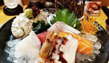 Fish dishes featuring fresh fish landed in Maizuru, a north coastal area in Kyoto