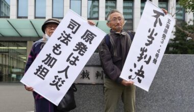 High court rejects petition to halt reactors in southwestern Japan