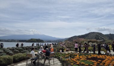 Fuji in april
