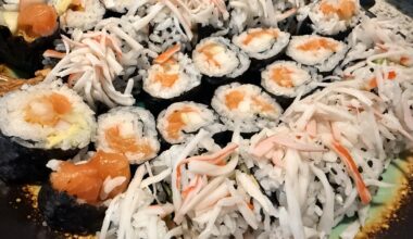 I’m addicted now! First time making sushi!