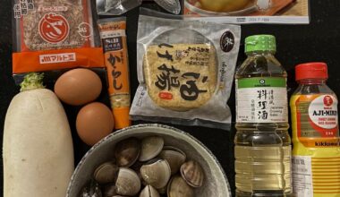 First time making oden