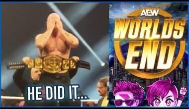 Takeshita vs. Okada and other highlights from AEW World's End 2025 (fan view)