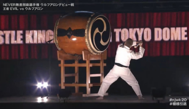 [WRESTLE KINGDOM 20 SPOILERS] Aaron Wolf makes his entrance with a new look