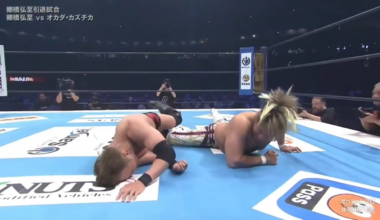 Tanahashi channeling his inner Nakamura