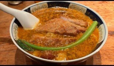 Classic Tantanmen until 5AM at Ginza Hashigo