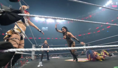 Corey Graves mentions Tanahashis retirement on Raw