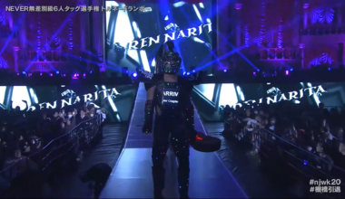 [WRESTLE KINGDOM 20 SPOILERS] SANADA's entrance gear