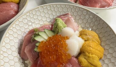 Addicted to chirashi bowls