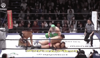 TAKESHITA getting the extra strength to defeat Tsuji at the Dome?