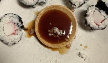 Broke college student’s first time making sushi