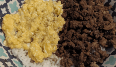 Made some Soboro Don for dinner yesterday