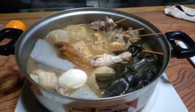 Homemade oden