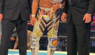 Tanahashi & his “wrestling dads”