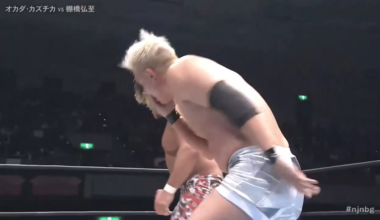 Hiroshi Tanahashi's & Kazuchika Okada's last ever singles match with each other at New Japan New Beginning 2024