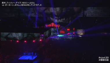 [WRESTLE KINGDOM 20 SPOILERS] 'X' makes his entrance