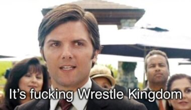 It’s Wrestle Kingdom (Pow!)
