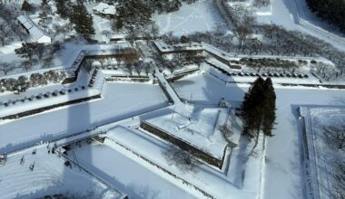 Goryokaku fort in Hakodate