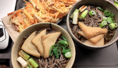 Toshikoshi Soba with Kakiage