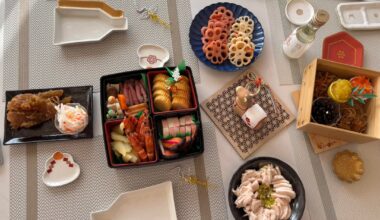 I did osechi from scratch again this year