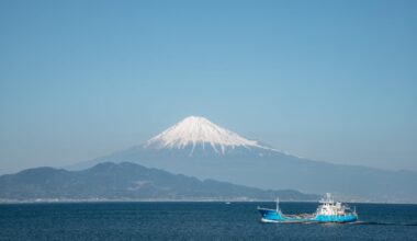 The iconic view of Fujisan from Miho no Matsubara